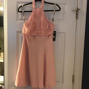 NWT Zum Zum light pink halter dress